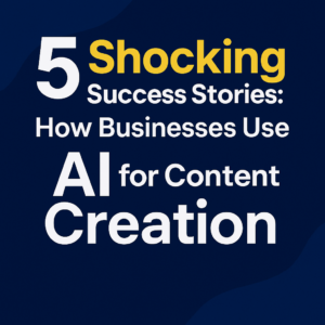 AI for content creatin