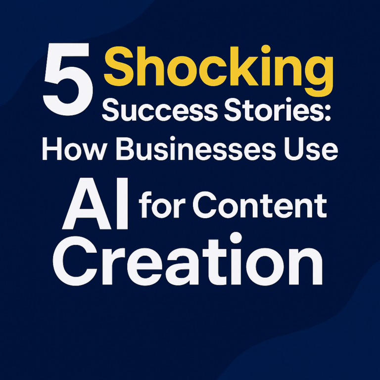 AI for content creatin